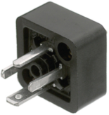 933111100, Valve Connector, Plug, 4 Contacts, 230V, 6A,, Hirschmann