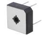 BR152W, Однофазный выпрямительный мост; Urmax:200В; If:15А; Ifsm:300А, DC COMPONENTS