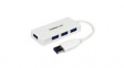 ST4300MINU3W  USB Hub, 4x USB A Socket - USB A Plug