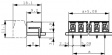 1836244 MC 1,5/8-G-5,08, Pin header angle Pitch 5.08 mm 8P