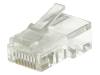MP0002 Вилка; RJ45; PIN:8; Кат:5e; не экранированный; обжим; на провод