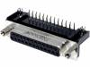 L77SDB25S1ACH4F Гнездо; D-Sub; PIN:25; "мама"; Фиксация: винтами; угловой 90°; THT