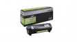 60F2000 Toner Cartridge, 2500 Sheets, Black