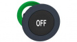 ZB5FA235 Pushbutton Head OFF Black Flush Suitable for Harmony XB5