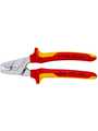 95 16 160, Ножницы; для резки; 160мм; Резка: без фазы, Knipex