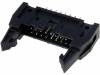 AWP-16P Гнездо; IDC; "папа"; PIN:16; прямой; с экстрактором; THT; позолота