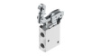 VMEF-KT-M32-M-G14 Mechanical Valve, Roller Lever, 3/2, -95kPa ... 1MPa, G1/4"