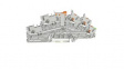 2203-6544 Terminal Block, Push-In, 5 Poles, 250V, 22A, 0.25 ... 2.5mm², Grey