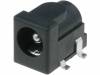 PC-GK2.5/SMD Гнездо; питания DC; "папа"; с выключателем; SMT; 5,5мм; 2,5мм; 3А