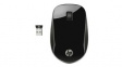 H5N61AA#ABB Thin Wireless Mouse Z4000 2.4 GHz/USB Nano Receptor Black
