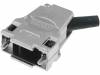 DS1047-02-09M2S Корпус: для разъемов D-Sub; D-Sub HD 15pin, D-sub 9pin; UNC4-40