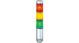 MPS-302-RYG Stacking Beacon, Floor Mount/Pole Mount, Red/Orange/Green, MPS, 24VAC/DC, Silver