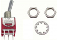 RND 210-00467 Sub-Miniature Toggle Switch, On-None-On, PC Thru-hole