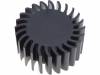 SK58450SA, Радиатор; для диод LED; O:105мм; H:50мм; Цвет: черный, Fischer Elektronik