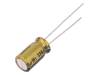 UFW1A331MED Конденсатор: электролитический; THT; 330мкФ; 10ВDC; O6,3x11мм