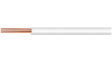 3051-1 [305 м] Stranded Wire, PVC, Stranded, 7 x o 0.25 mm, 0.32 mm2, White, 22 AWG, 305 m