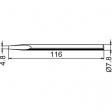 082 KD/SB Soldering tip Chisel shaped 4.8 mm