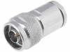 312-013-001 (N-50/2-H1000/W5.01) Вилка; N; "папа"; прямой; 50Ом; H1000; резьбовой (clamp); на провод