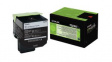 70C2XK0 Toner Cartridge, 8000 Sheets, Black