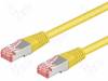 F/UTP6-CCA-050YL Patch cord; F/UTP; 6; соединение 1:1; многопроволочная жила; CCA