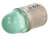 LG-BA15S-230AC, Лампочка LED; зеленый; BA15S; 230ВAC, POLAM-ELTA