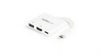 CDP2HDUACPW USB Powered Adapter, USB-C Plug - HDMI Socket/USB-C Socket/USB-A Socket