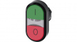 3SU1001-3AB42-0AK0 SIRIUS ACT Twin Push-Button front element Plastic, red/green