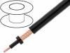 61.7580-21, Кабель: коаксиальный; 1x45Ом; многопров; Cu; черный, Staubli (former Multi-Contact )