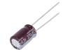 UPV0J271MGD Конденсатор: электролитический; с низким импедансом; THT; 270мкФ