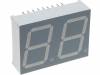DA08-11YWA Дисплей: LED; 7-сегментный; 20мм; желтый; 1,9-4,7мкд; анод; II.зн:2