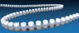 FS-N01B-01 LED strip warm white 12 VDC 485 mm