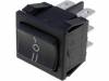 H8670VBAAB ROCKER; 3; DP3T; ON-OFF-ON; 10A/250ВAC; 10A/28ВDC; черный; -25?85°C