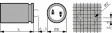 B41303-J7338-M Capacitor, snap-in 3300 uF 40 VDC