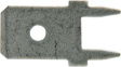RND 465-00018 [100 шт] Push-On Blade Terminal Tinned 6.3 x 0.8 mm Pack of 100 pieces