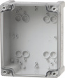 TAM201610T Plastic enclosure grey, RAL 7035 201 x 163 x 98 mm ABS