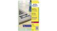 L6009-8 [48 шт] Label, Polyester, 45.7 x 21.2mm, 8x 48pcs, Silver