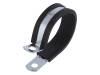 LKD1521 Хомуты; Oпетли: 36,5?38,1мм; W: 13мм; сталь; Материал корпуса: EPDM