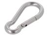 KAR-8-A4 Snap hook; acid resistant steel A4; for rope; L: 80mm; Size: 8mm