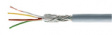LI-HCH 3X0.25 MM2 [100 м] Control cable 3 x 0.25 mm\x1a shielded Bare copper stranded wire light grey