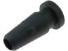 LGT-6G, Амортизатор; Диам.монтажн.отв:4,8мм; Диам.отв:3мм; черный, FIX&FASTEN