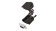 DTZK09-BK-DMS-K DE-09 Socket D-Sub Connector Kit, Zinc Backshell