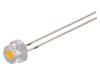 OS6MFL56E1A, LED; 4,8мм; мигающий; белый теплый; 5-6,5мкд; 18(тип)лм; 140°, OPTOSUPPLY