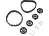 30T TRACK SET - BLACK, Гусеницы; черный; Ось: D профиль; Кол-во шт: 2; на корпус,винтами, POLOLU