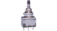 MB2511S4W01 Переключатель: кнопочный; Пол: 2; SPDT; 3A/125ВAC; ON-(ON); 1ГОм
