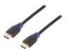 CH0063, Кабель; HDMI 2.0; вилка HDMI, с обеих сторон; 3м, LOGILINK