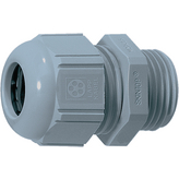 SKINTOP STR-M 32X1,5 RAL 7001 SGY, Cable gland M32 x 1.5 silver grey, LAPP