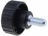 6753, Ручка регулятора; Диам:32мм; M8; 16мм; полиамид; H:22мм, ELESA+GANTER
