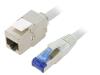 CC5082S Сетевой удлинитель; S/FTP; 6a; многопров; Cu; LSZH; серый; 7,5м