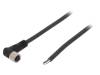 SAIL-M8BW-4-10U Соединительный кабель; M8; PIN: 4; угловой; 10м; вилка; 30ВAC; 4А