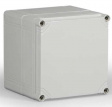 OPCP202018G Cubo O 200 x 200 x 187 мм, глухая стенка, серая крышка, PC, IP 66/67, вкл. рамна